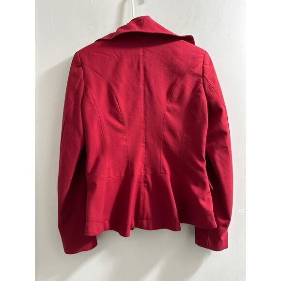 🔴Millard‎ Fillmore Anthropologie Red Blazer Size M - Picture 7 of 7
